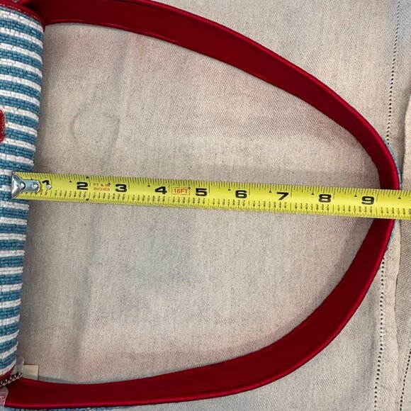 🦞Viral Beaded Red Lobster Shoulder Bag - with Lobster Charm - Made in India🦞 - Picture 12 of 12